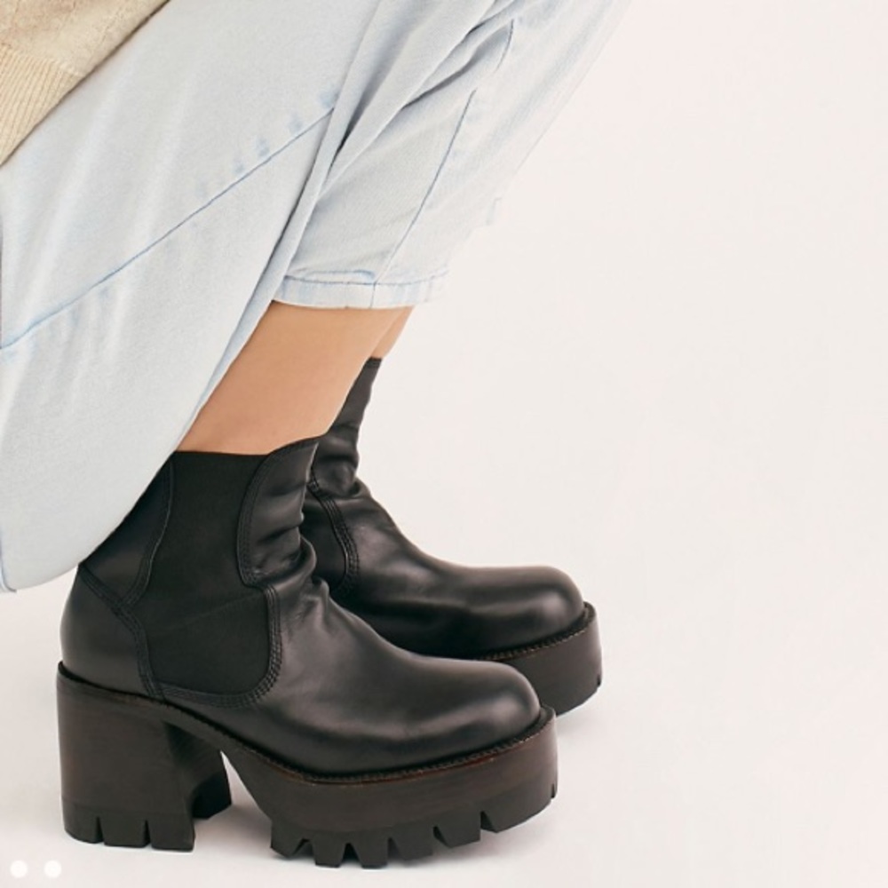 Preston Platform Ankle Boots